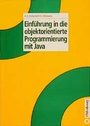 Cover: Einf&uuml;hrung in die objektorientierte Programmierung mit Java - De Gruyter Oldenbourg