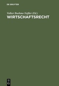 Abbildung von: Wirtschaftsrecht - De Gruyter Oldenbourg