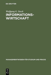 Enlarge image Cover: Informationswirtschaft - De Gruyter Oldenbourg