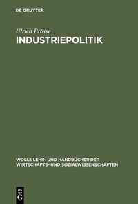 Abbildung von: Industriepolitik - De Gruyter Oldenbourg