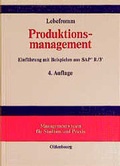Cover: Produktionsmanagement - De Gruyter Oldenbourg