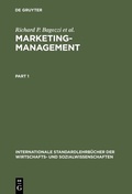 Cover: Marketing-Management - De Gruyter Oldenbourg