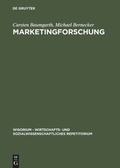 Cover: Marketingforschung - De Gruyter Oldenbourg