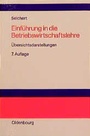 Cover: Einführung in die Betriebswirtschaftslehre - De Gruyter Oldenbourg