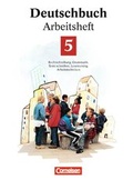 Cover: Deutschbuch Gymnasium - Allgemeine Ausgabe/Bisherige Fassung 1996 / 5. Schuljahr - Arbeitsheft mit L&ouml;sungen - Cornelsen Verlag