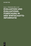 Cover: Evaluation und Evaluationsforschung in der Wirtschaftsinformatik - De Gruyter Oldenbourg