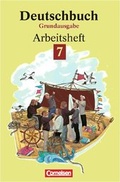 Cover: Deutschbuch - Grundausgabe / 7. Schuljahr - Arbeitsheft mit L&ouml;sungen - Cornelsen Verlag