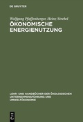 Cover: &Ouml;konomische Energienutzung - De Gruyter Oldenbourg