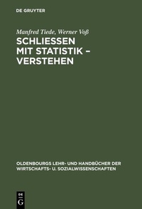Abbildung von: Schließen mit Statistik - Verstehen - De Gruyter Oldenbourg