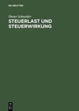 Bild: Steuerlast und Steuerwirkung - De Gruyter Oldenbourg