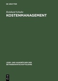 Cover: Kostenmanagement - De Gruyter Oldenbourg