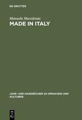 Cover: Made in Italy - De Gruyter Oldenbourg