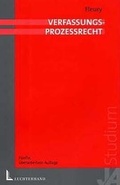 Cover: Verfassungsprozessrecht - Luchterhand