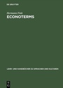 Cover: ECONOTERMS - De Gruyter Oldenbourg