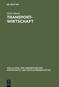 Cover: Transportwirtschaft - De Gruyter Oldenbourg