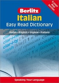 Enlarge image Cover: Berlitz Easy Read Dictionary Italian - Langenscheidt