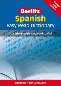 Enlarge image Cover: Berlitz Easy Read Dictionary Spanish - Langenscheidt