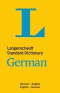 Cover: Langenscheidt Standard Dictionary German - Langenscheidt
