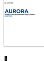 Bild: Daiber, Jürgen; Grunewald, Eckhard; Och, Gunnar; Regener, Ursula: Aurora / 2008/2009 - Max Niemeyer Verlag