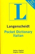 Cover: Langenscheidt Pocket Italian Dictionary: English-Italian & Italian-English - Langenscheidt