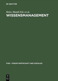 Cover: Wissensmanagement - De Gruyter Oldenbourg