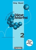 Cover: Diktat: fehlerfrei - Aktualisierte Ausgabe / Heft 2 - Arbeitsheft - Cornelsen Verlag