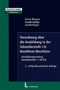 Abbildung von: Verordnung über die Ausbildung in der Sekundarstufe I in Nordrhein-Westfalen - Luchterhand