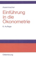 Cover: Einf&uuml;hrung in die &Ouml;konometrie - De Gruyter Oldenbourg