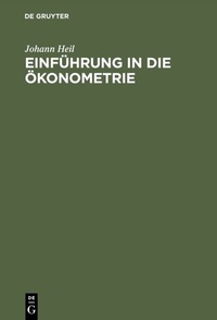 Abbildung von: Einführung in die Ökonometrie - De Gruyter Oldenbourg