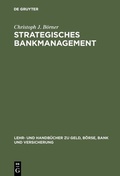 Cover: Strategisches Bankmanagement - De Gruyter Oldenbourg