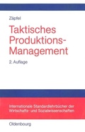 Cover: Taktisches Produktions-Management - De Gruyter Oldenbourg
