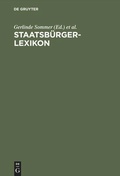 Cover: Staatsb&uuml;rgerlexikon - De Gruyter Oldenbourg