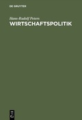 Abbildung von: Wirtschaftspolitik - De Gruyter Oldenbourg