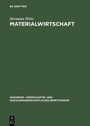 Cover: Materialwirtschaft - De Gruyter Oldenbourg