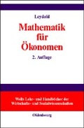 Cover: Mathematik f&uuml;r &Ouml;konomen - De Gruyter Oldenbourg