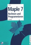 Cover: Maple 7 - De Gruyter Oldenbourg