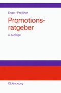 Cover: Promotionsratgeber - De Gruyter Oldenbourg