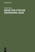 Abbildung von: Neue Politische Ökonomie 2005 - De Gruyter Oldenbourg