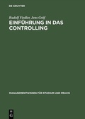 Cover: Einf&uuml;hrung in das Controlling - De Gruyter Oldenbourg