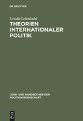 Cover: Theorien internationaler Politik - De Gruyter Oldenbourg