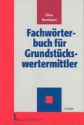 Cover: Fachw&ouml;rterbuch f&uuml;r den Grundst&uuml;ckswertermittler - Luchterhand