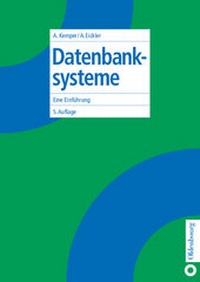 Enlarge image Cover: Datenbanksysteme - De Gruyter Oldenbourg