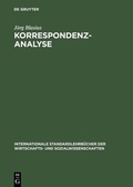 Cover: Korrespondenzanalyse - De Gruyter Oldenbourg