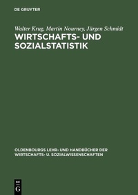 Abbildung von: Wirtschafts- und Sozialstatistik - De Gruyter Oldenbourg