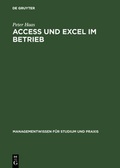 Bild: Access und Excel im Betrieb - De Gruyter Oldenbourg