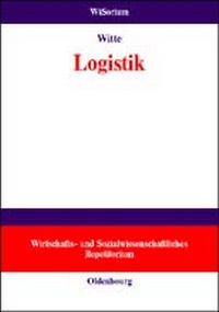 Abbildung von: Logistik - De Gruyter Oldenbourg