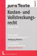 Cover: Kosten- und Vollstreckungsrecht - Luchterhand