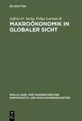 Cover: Makro&ouml;konomik in globaler Sicht - De Gruyter Oldenbourg