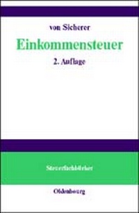 Abbildung von: Einkommensteuer - De Gruyter Oldenbourg