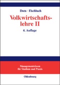 Cover: Volkswirtschaftslehre II - De Gruyter Oldenbourg